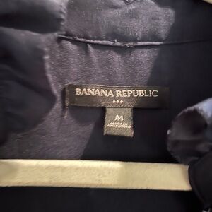 Banana Republic Blue silk blouse